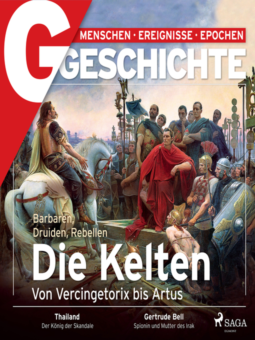 Title details for G/GESCHICHTE--Kelten--Barbaren, Druiden, Rebellen by G Geschichte - Available